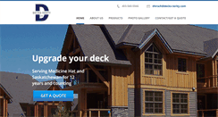Desktop Screenshot of decks-terity.com